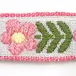 飾り：ピンク花壇