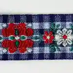 チェック青花
